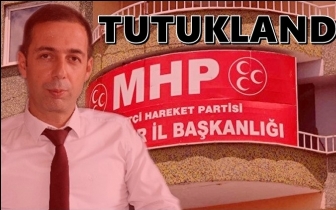MHP&nbsp;Diyarbakır il başkanı tutuklandı!