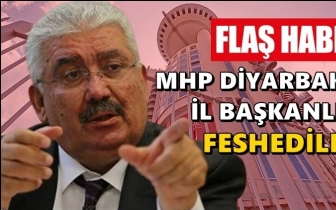 MHP Diyarbakır İl Teşkilatı kapatıldı!