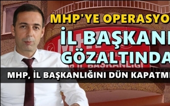 MHP Diyarbakır İl Teşkilatına operasyon!