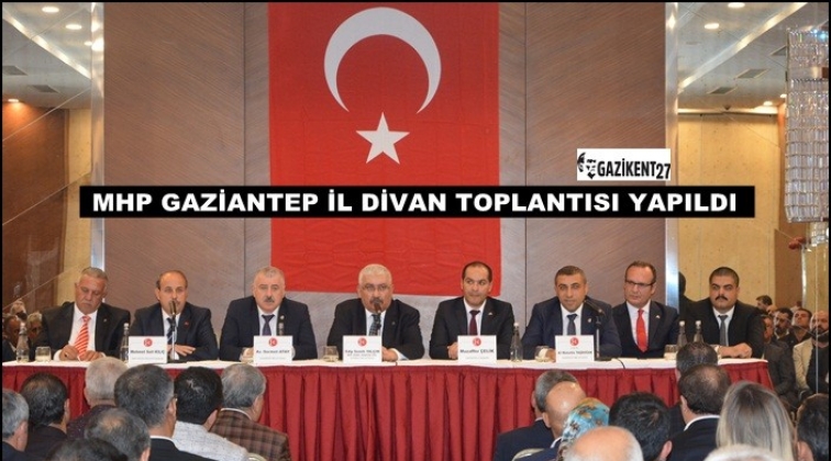 MHP Gaziantep İl Divan Toplantısı ger&ccedil;ekleştirildi