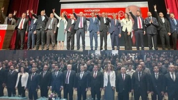 MHP Gaziantep’te adaylarını tanıttı...