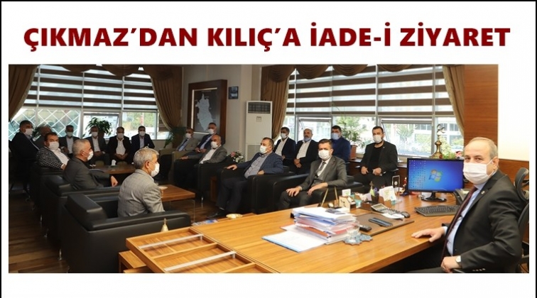 MHP İl Başkanı &Ccedil;ıkmaz'dan Kılı&ccedil;&rsquo;a iade-i ziyaret