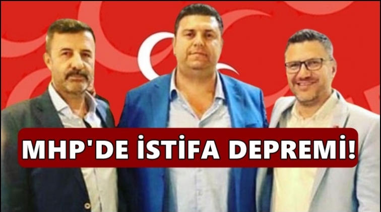MHP İzmir'de istifa depremi!