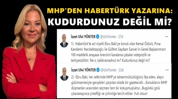 MHP'den Habert&uuml;rk'e: "Kudurdunuz"