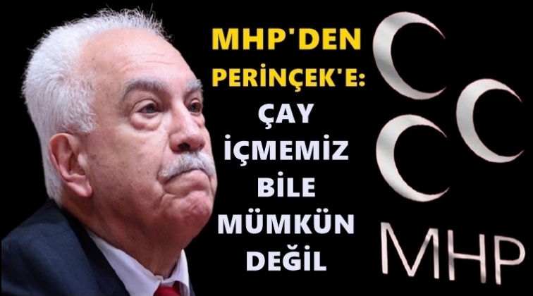 MHP'den Perin&ccedil;ek'e yanıt...