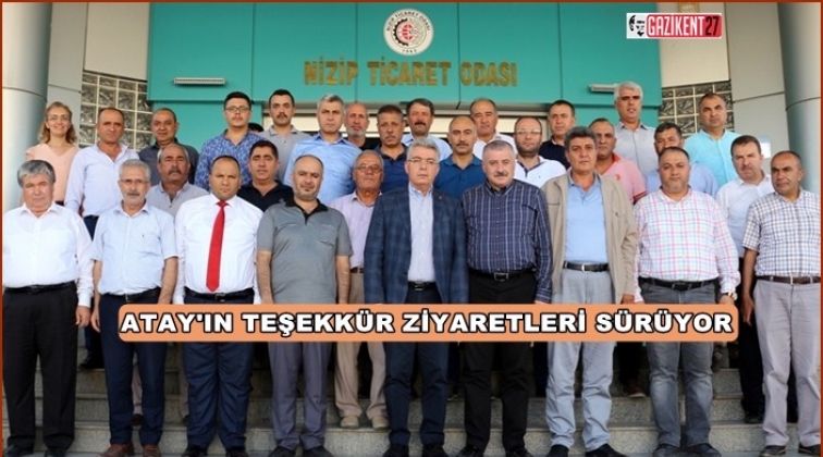 MHP'li Atay&rsquo;dan NTO&rsquo;ya teşekk&uuml;r ziyareti