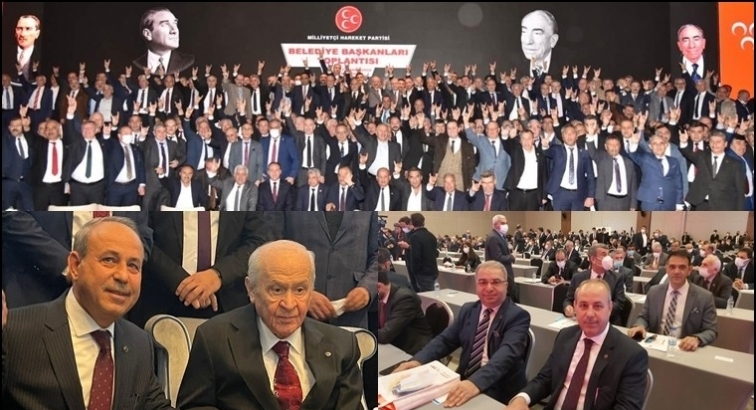 MHP'li Belediye Başkanları toplantısı...