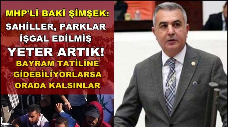 MHP'li vekil isyan etti: Artık yeter!