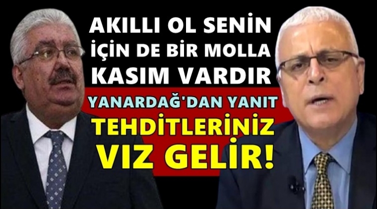 MHP&rsquo;li Yal&ccedil;ın'dan Merdan Yanardağ'a tehdit!