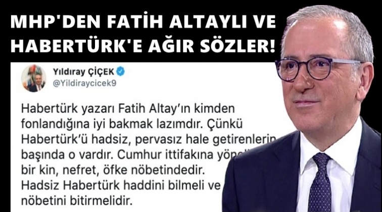 MHP'nin hedefinde bu kez Fatih Altaylı ve Habert&uuml;rk var!