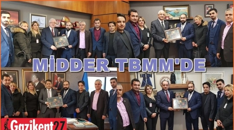 MİDDER'den Gaziantep milletvekillerine ziyaret