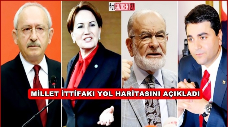 Millet İttifakı yol haritasını a&ccedil;ıkladı