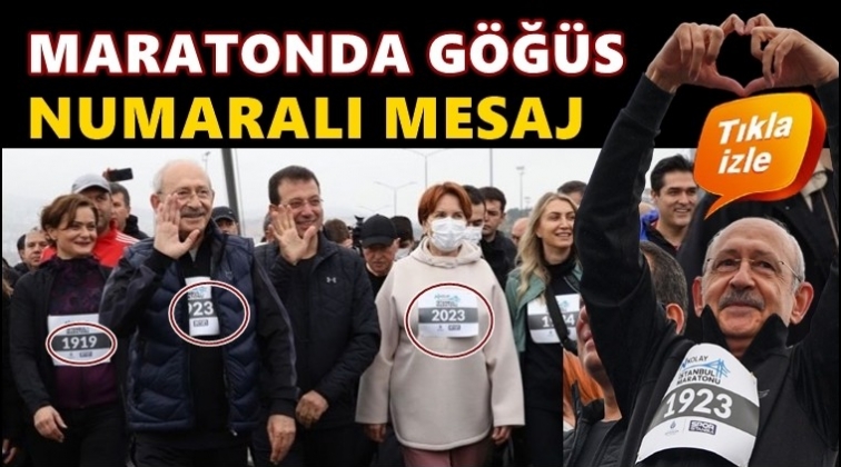 Millet İttifakı'ndan g&ouml;ğ&uuml;s numaralı mesaj!