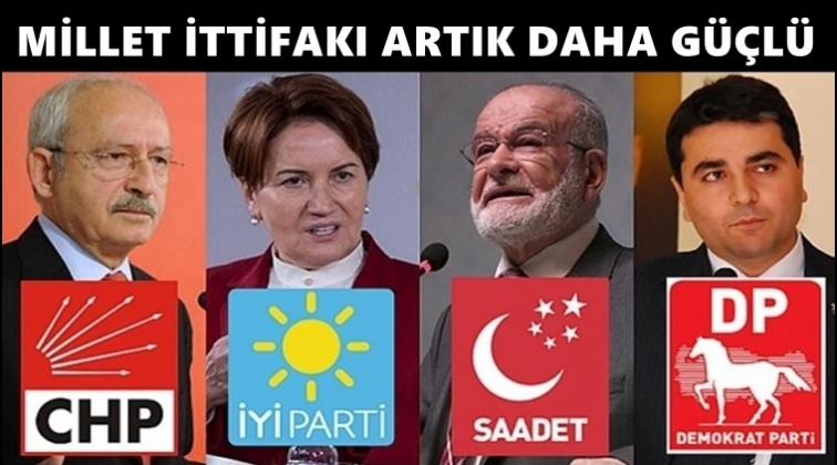 Millet İttifakı'nın eli artık daha g&uuml;&ccedil;l&uuml;!