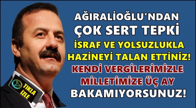 'Milletimize &uuml;&ccedil; ay bakamıyorsunuz'
