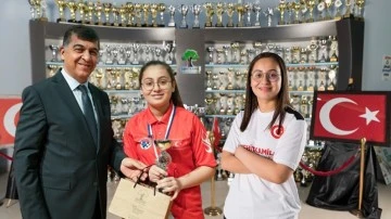Milli Takım sporcusu Dila'dan yeni başarı
