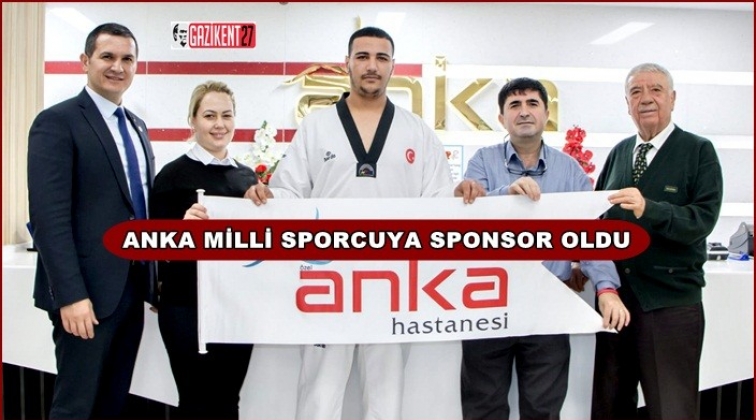 Milli tekvandocuya Anka sponsor oldu