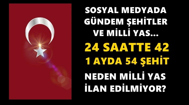 Milli yas ilan etmek i&ccedil;in ne lazım?