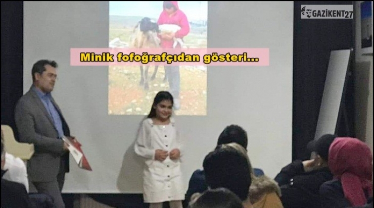 Minik Aybüke, fotoğraflarla köy yaşamını anlattı...