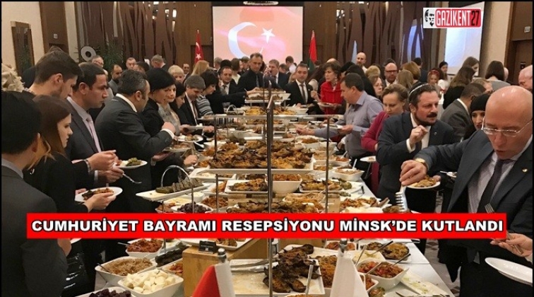 Minsk&rsquo;de 29 Ekim Resepsiyonu