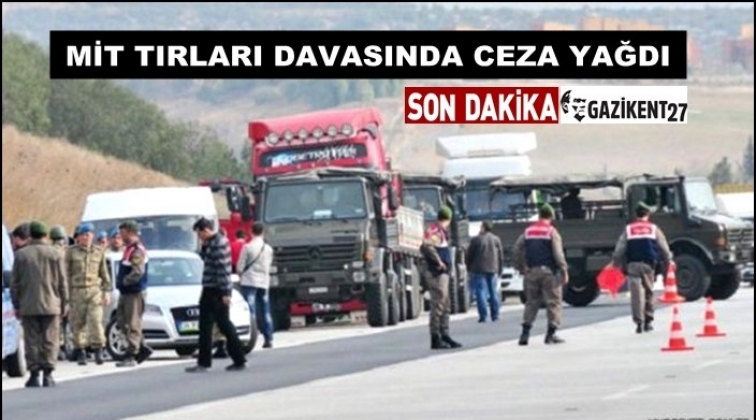 MİT TIR&rsquo;ları davasında karar &ccedil;ıktı