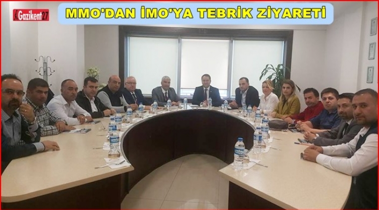 MMO'dan İMO'ya tebrik ziyareti