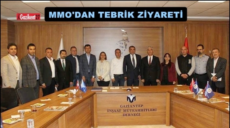 MMO'dan, İnşaat M&uuml;teahhitleri Derneği'ne ziyaret
