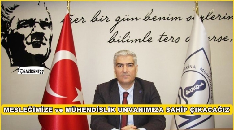 MMO'dan 'M&uuml;hendis' unvanı tepkisi