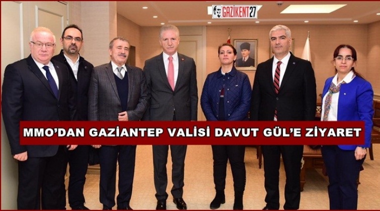 MMO'dan Vali G&uuml;l'e ziyaret