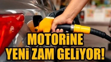 Motorine bu gece yeni bir zam daha geliyor...