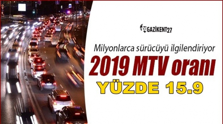 Motorlu Taşıtlar Vergisi yüzde 15.9