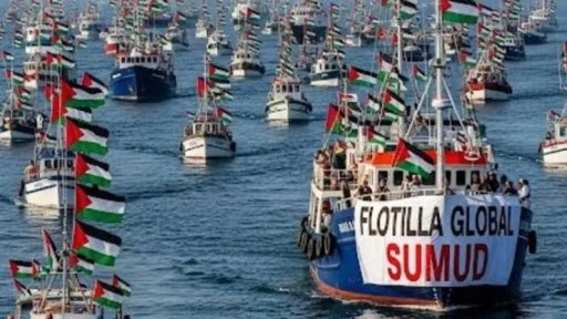 MSB'den Sumud Filosu açıklaması: İhtiyaç duyulması halinde ilgili kurumlarımız ve uluslararası taraflarla koordinasyon içinde insani yardım görevlerine katkı sağlayacaktır