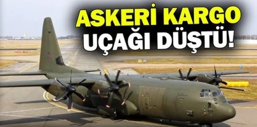 MSB'ye ait kargo uçağı Gürcistan-Azerbaycan sınırında düştü