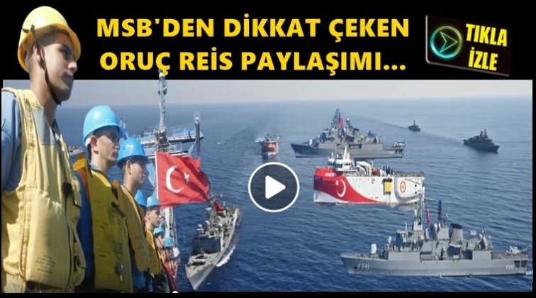 MSB'den 'Oru&ccedil; Reis'&nbsp;videosu...