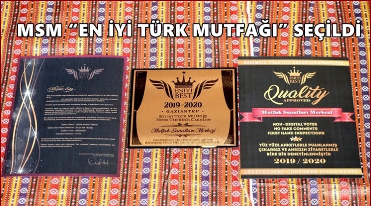 MSM, "2020 En İyi T&uuml;rk Mutfağı&rdquo; se&ccedil;ildi