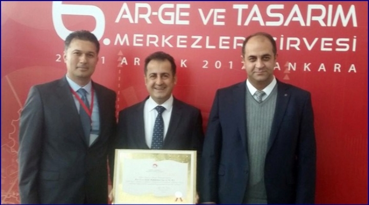 MST’ye, Ar-Ge Merkezi Belgesi verildi