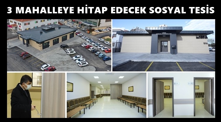 M&uuml;cahitler Mahallesi&rsquo;ne sosyal tesis