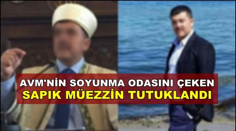 Soyunma kabinindeki kızın g&ouml;r&uuml;nt&uuml;s&uuml;n&uuml; &ccedil;ekti!