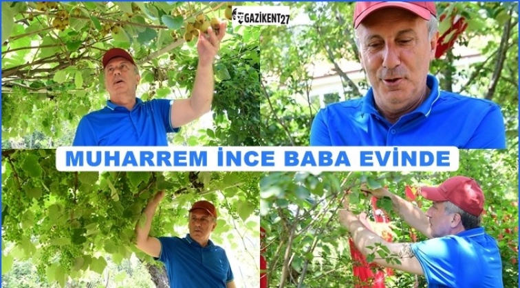 Muharrem İnce babaevinde