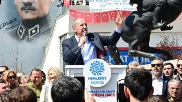 Muharrem İnce, ilk mitinginde hedefine CHP&rsquo;yi aldı!