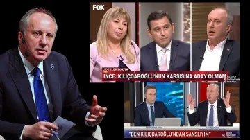 Muharrem İnce &lsquo;Kılı&ccedil;daroğlu lehine &ccedil;ekilirim&rsquo; s&ouml;z&uuml;n&uuml; tutmadı!