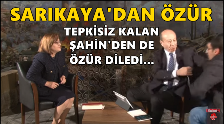 Muharrem Sarıkaya: Mazeretsiz &ouml;z&uuml;r diliyorum!