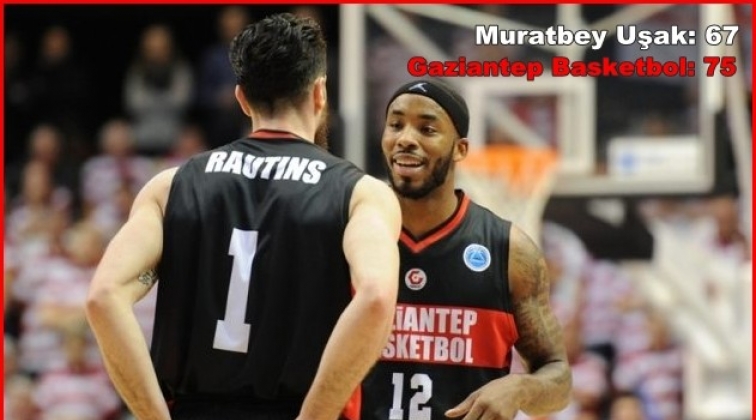 Muratbey Uşak: 67 - Gaziantep Basketbol: 75