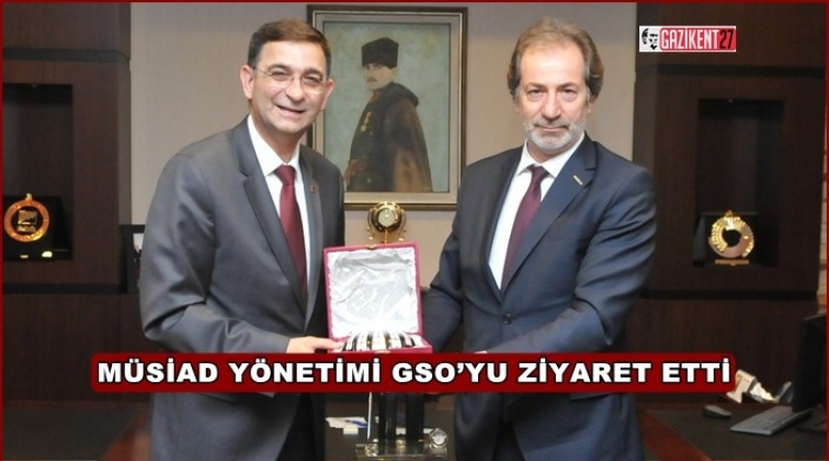 M&Uuml;SİAD'dan GSO'ya ziyaret