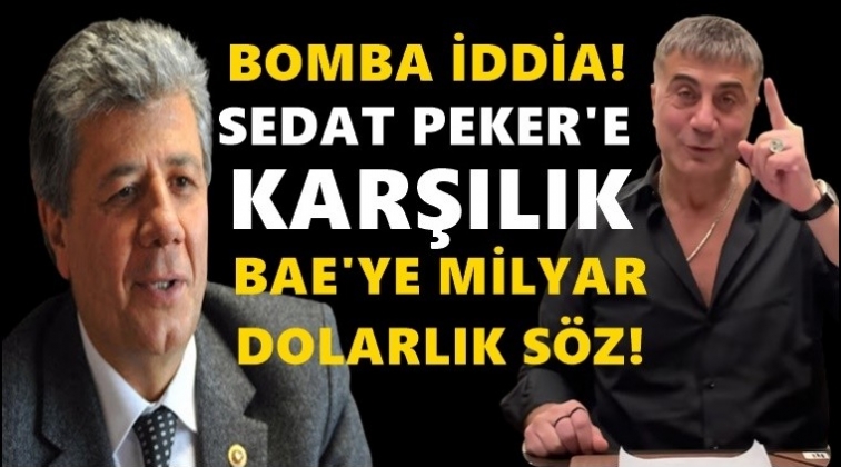 Mustafa Balbay'dan bomba Sedat Peker iddiası!