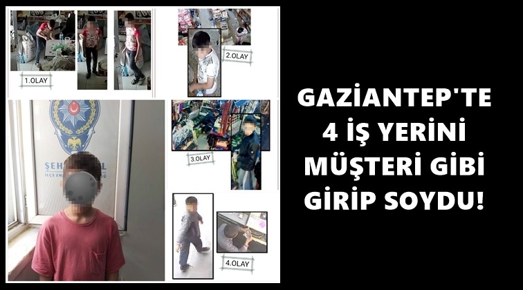 M&uuml;şteri gibi gelip 4 iş yerini soydu!