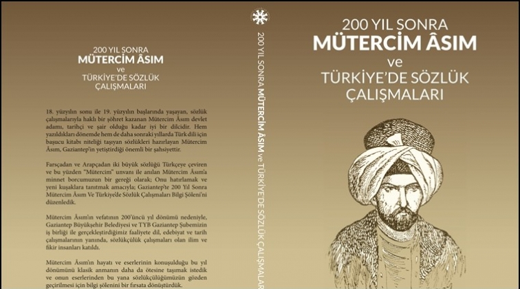 Mütercim Asım'ın çalışmaları kitaplaştırıldı...