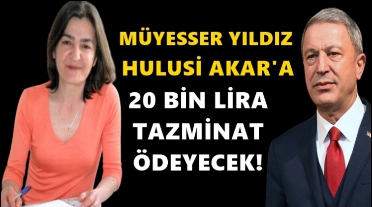 M&uuml;yesser Yıldız'a Hulusi Akar cezası!