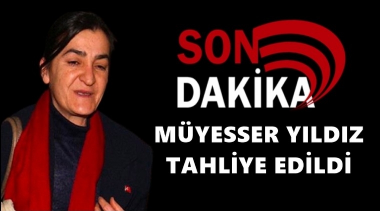 M&uuml;yesser Yıldız'a tahliye kararı...