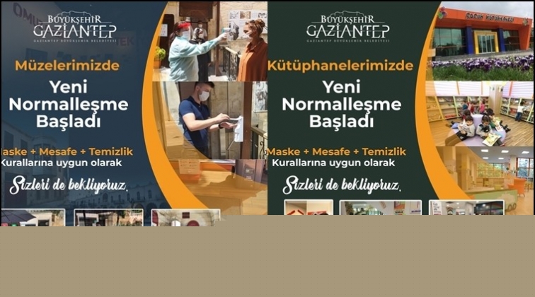M&uuml;ze ve k&uuml;t&uuml;phanelerde yeni normalleşme